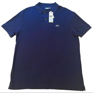 Lacoste Navy Blue Polo Shirt